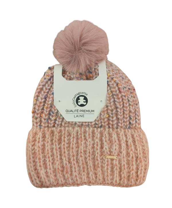 Gorro 6227 rosa palo