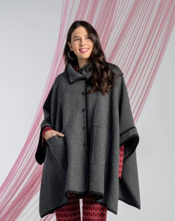 Poncho gris 5252 de Amichi