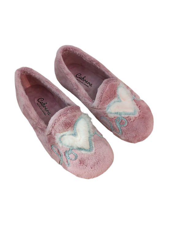 Zapatilla Love rosa 4507