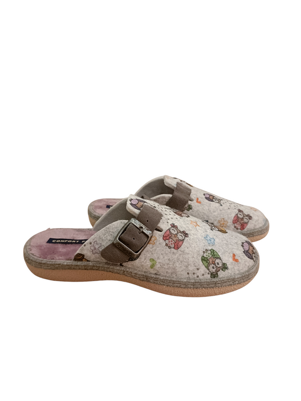 Zapatilla casa zoco buhos C-362 J.Ortega