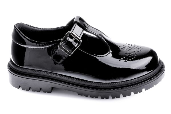 Zapato charol hebilla de niña 356119