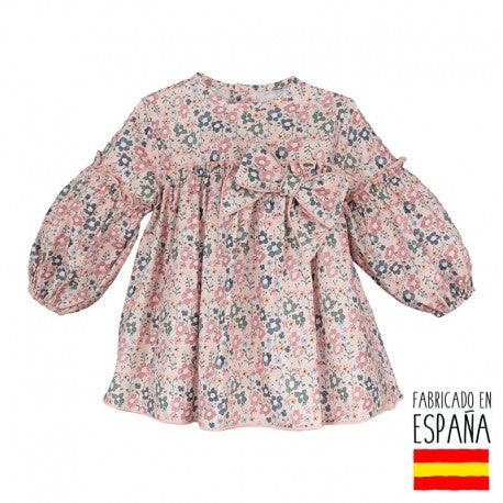 Vestido estampado flores 21273-N Calamaro