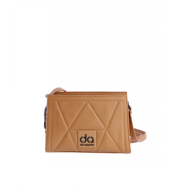 Bolso bandolera 0QI7814012 camel Don Algodon