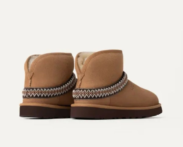 Bota W Classic Mini Crescent Ugg